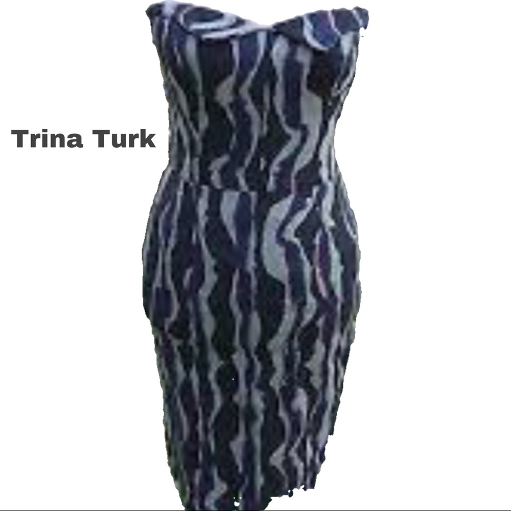 Trina Turk strapless dress - Picture 5 of 8